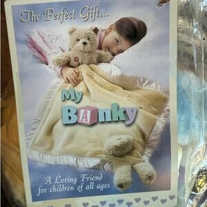 New My Banky Spring Collection Jillian Security Blanket Lovey 28"x28"